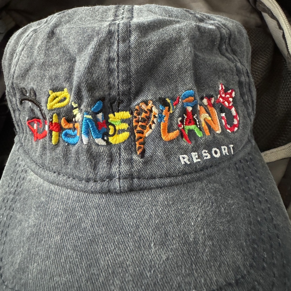 Disneyland Resort Retro Denim Adjustable Hat